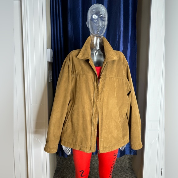 Faux suede jacket - Picture 1 of 7